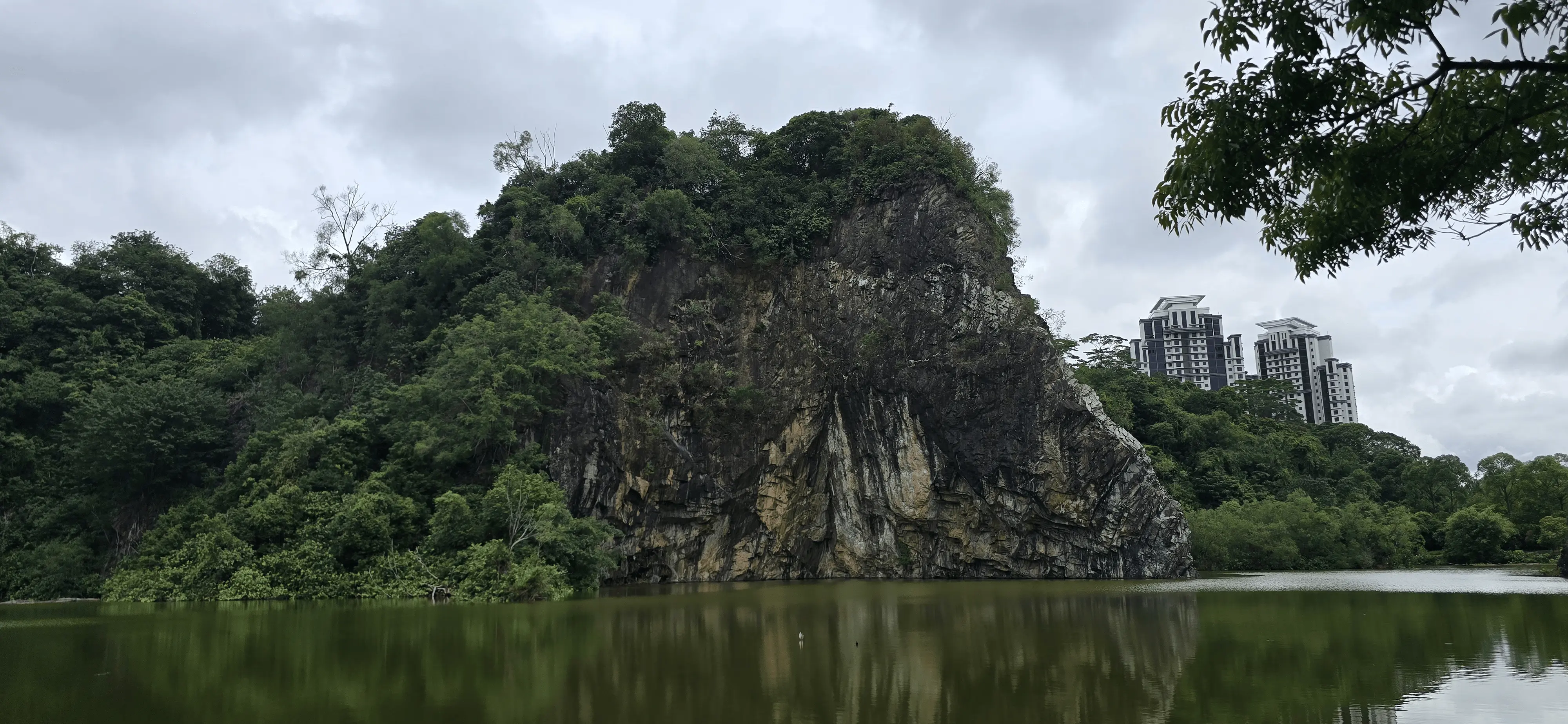 A picture of Little Guilin or Bukit Gombak.